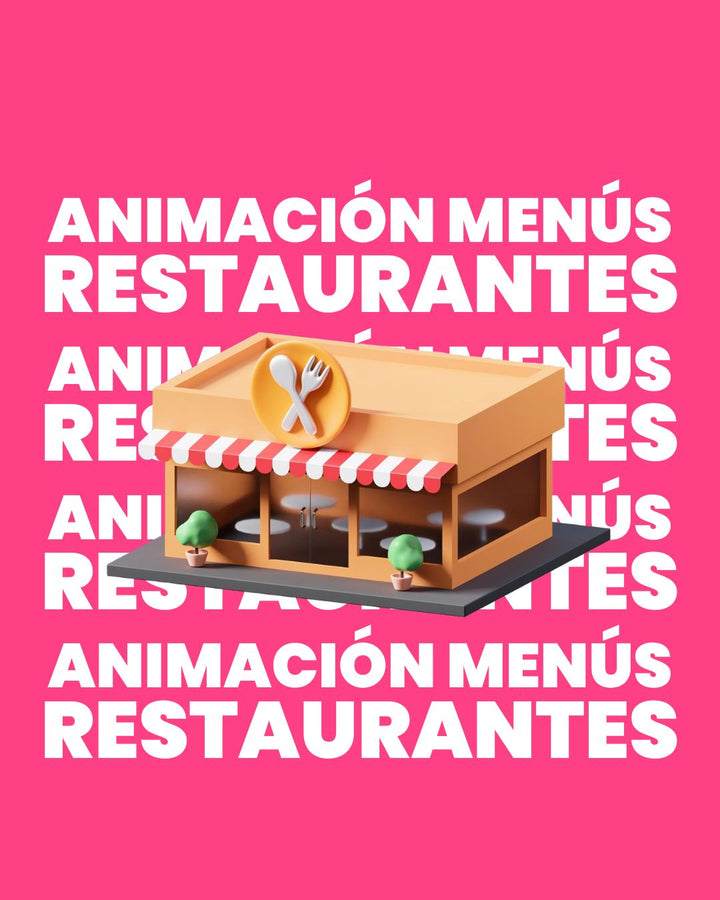 Menuboard - animación motion graphics